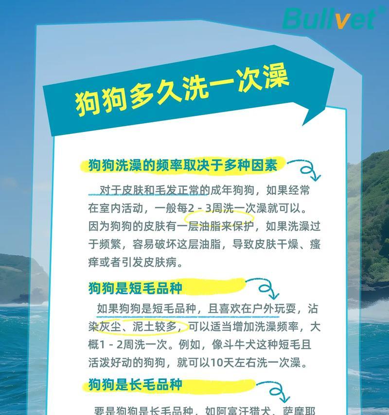 狗狗生完后的适宜洗澡时间（探索狗狗产后洗澡的最佳时机）