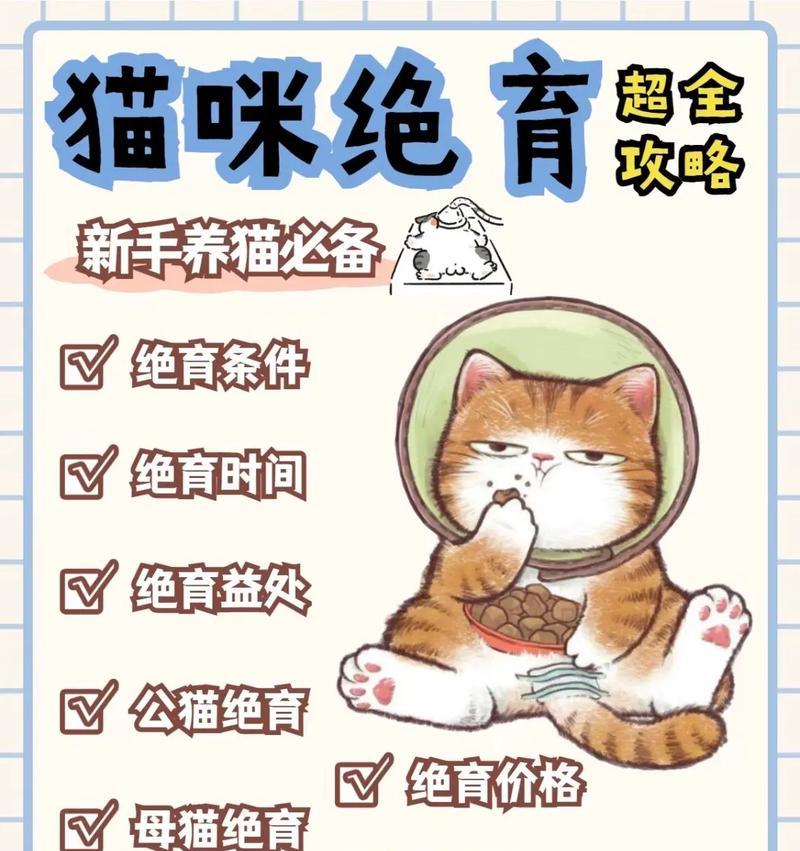 母猫绝育需要多长时间？（了解绝育手术的时间及恢复过程）
