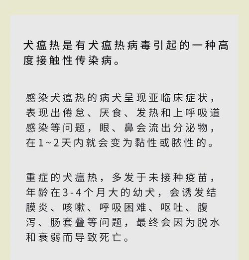 犬瘟热能存活多久？（了解犬瘟热存活期限和相关预防措施）