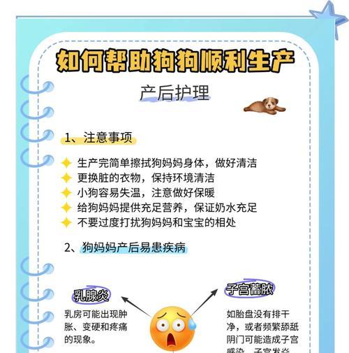 狗狗难产的原因与应对措施（分析狗狗难产的原因，提供有效的应对方法）