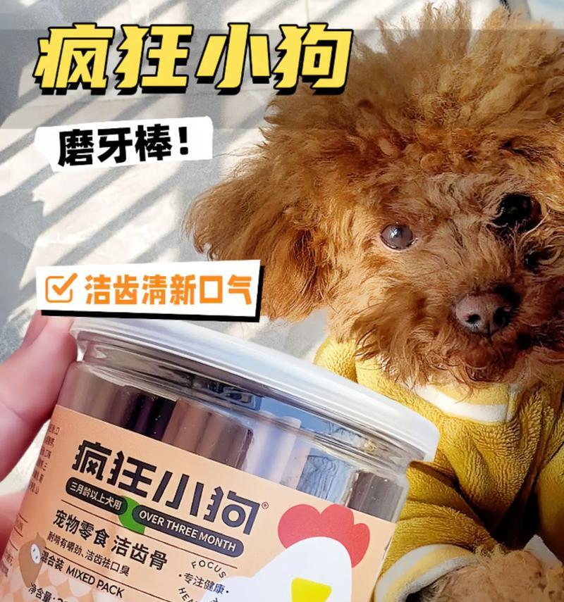 狗狗磨牙棒的使用时间究竟多久合适？（探究狗狗磨牙棒使用的最佳时间和频率）